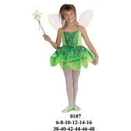 0107 - Molde de Disfraz de campanita