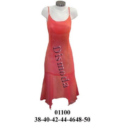01100 - Molde de Vestido dama con vuelo 01100 - Molde de Vestido dama con vuelo