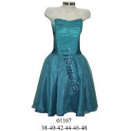 01107 - Molde de Vestido strapless