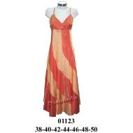 01123 - Molde de Vestido de fiesta