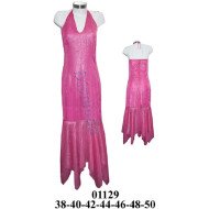 01129 - Molde de Vestido de fiesta