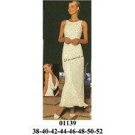 01139 - Molde de Vestido de fiesta