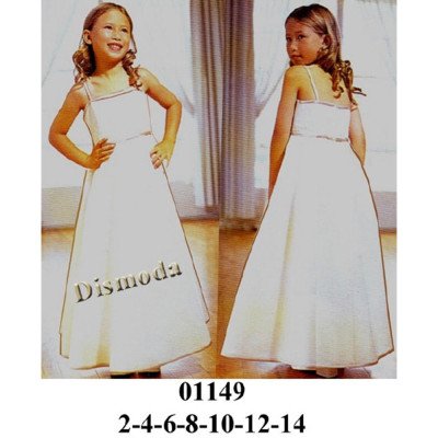 01149 - Molde de Vestido paje de niña 01149 - Molde de Vestido paje de niña