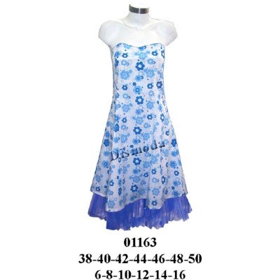 01163 - Molde de Vestido strapless 01163 - Molde de Vestido strapless