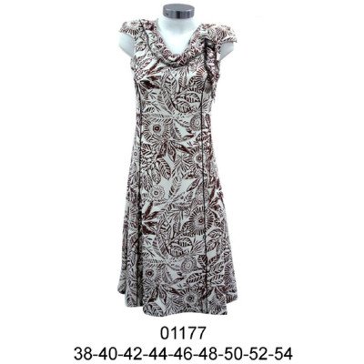 01177 - Molde de Vestido con cortes 01177 - Molde de Vestido con cortes