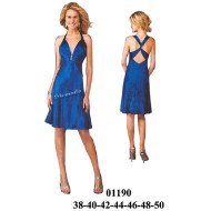 01190 - Molde de Vestido de fiesta