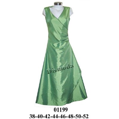 01199 - Molde de Vestido cruzado con pliegues