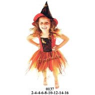 0137 - Molde de Disfraz de brujita cool