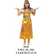 0138 - Molde de Disfraz de cleopatra