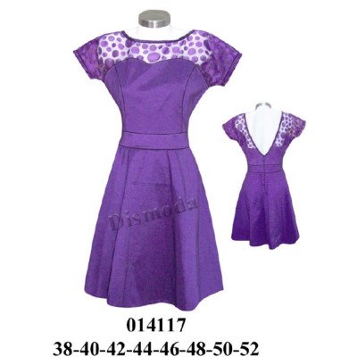 014117 - Molde de Vestido de fiesta