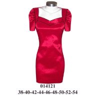 014121 - Molde de Vestido escote corazón