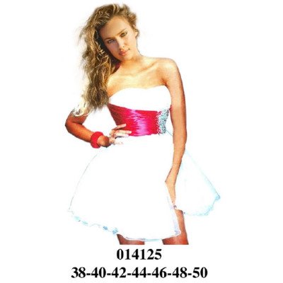 014125 - Molde de Vestido de fiesta