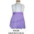 014128 - Molde de Vestido globo niña con alforzas