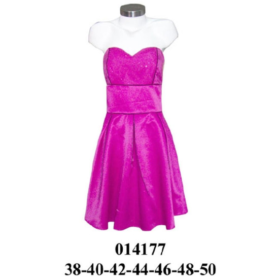 014177 - Molde de Vestido de fiesta