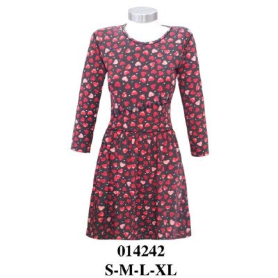 014242 - Molde de Vestido con corte bajo busto, faldón recogido 014242 - Molde de Vestido con corte bajo busto, faldón recogido