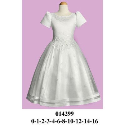 014299 - Molde de Vestido niña de bautismo 014299 - Molde de Vestido niña de bautismo