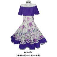 014404 - Molde de Vestido de huasa