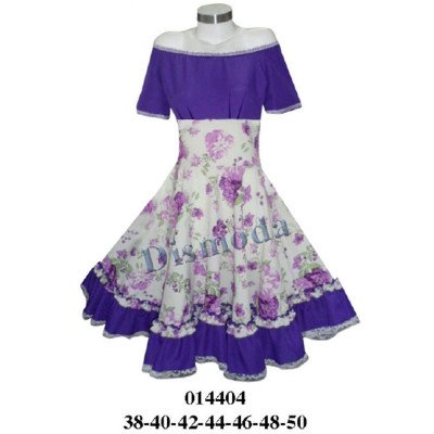 014404 - Molde de Vestido de huasa 014404 - Molde de Vestido de huasa