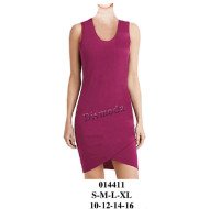 014411 - Molde de Vestido camiseta delantero