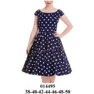 014495 - Molde de Vestido con manga pestaña, faldón plato