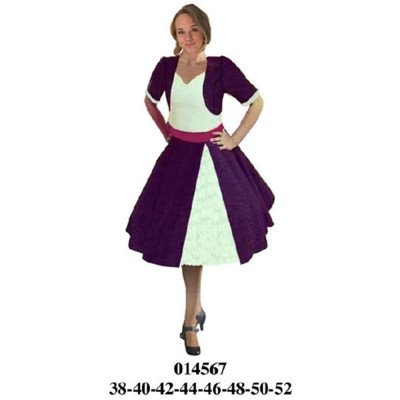 014567 - Molde de Vestido de huasa 014567 - Molde de Vestido de huasa