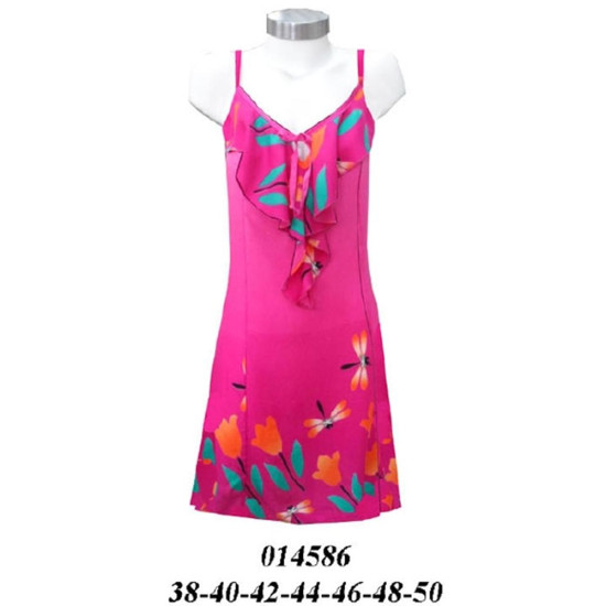 014586 - Molde de Vestido con pabilo y rucha 014586 - Molde de Vestido con pabilo y rucha