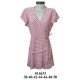 014633 - Molde de Vestido wrap dress