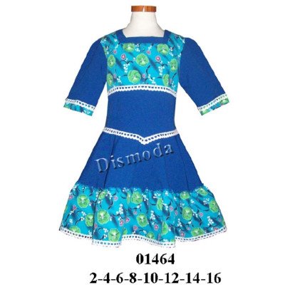 01464 - Molde de Vestido de huasa 01464 - Molde de Vestido de huasa