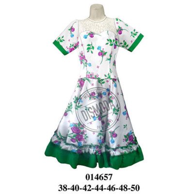 014657 - Molde de Vestido de huasa 014657 - Molde de Vestido de huasa