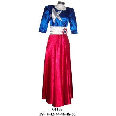 01466 - Molde de Vestido de huasa 01466 - Molde de Vestido de huasa