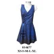 014677 - Molde de Vestido cruzado corte al talle 014677 - Molde de Vestido cruzado corte al talle