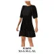 014694 - Molde de Vestido de dama manga abuchada 014694 - Molde de Vestido de dama manga abuchada