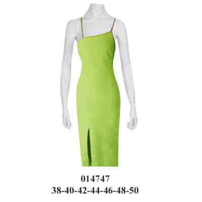 014747 - Molde de Vestido con pabilo, abertura al costado 014747 - Molde de Vestido con pabilo, abertura al costado