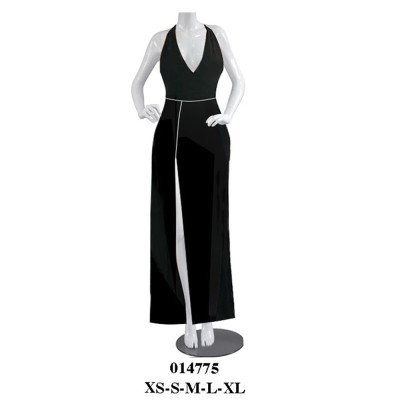 014775 - Molde de Vestido dama, espalda descubierta con abertura en costados 014775 - Molde de Vestido dama, espalda descubierta con abertura en costados