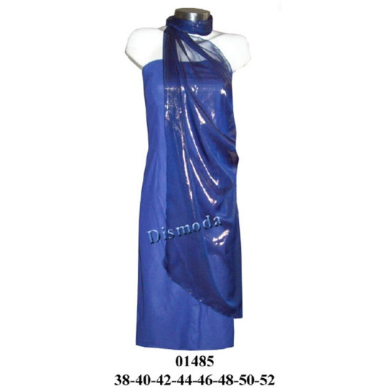 01485 - Molde de Vestido straples con pañuelo 01485 - Molde de Vestido straples con pañuelo