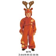 0170 - Molde de Disfraz de reno