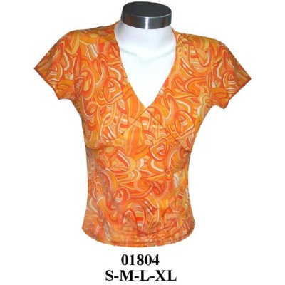 01804 - Molde de Polera con corte bajo busto manga corta; 01804 - Molde de Polera con corte bajo busto manga corta;