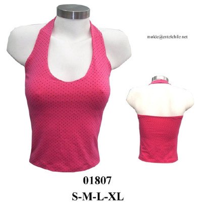 01807 - Molde de Polera escotada sin espalda; 01807 - Molde de Polera escotada sin espalda;