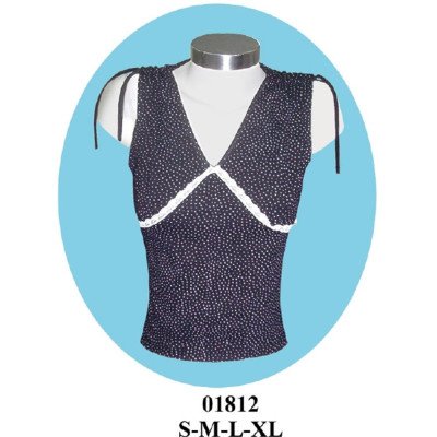 01812 - Molde de Polera dama con corte bajo busto y recogido en hombro 01812 - Molde de Polera dama con corte bajo busto y recogido en hombro