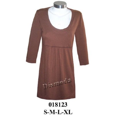 018123 - Molde de Polera larga de los 70's 018123 - Molde de Polera larga de los 70's