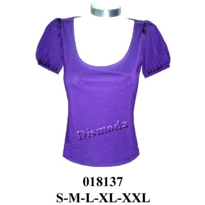 018137 - Molde de Polera gina manga globo 018137 - Molde de Polera gina manga globo