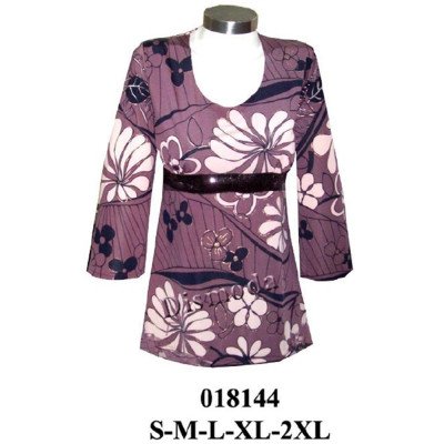 018144 - Molde de Polera con corte bajo busto 018144 - Molde de Polera con corte bajo busto