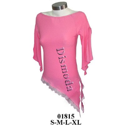 01815 - Molde de Polera asimétrica cuello bote 01815 - Molde de Polera asimétrica cuello bote
