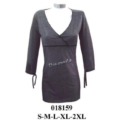 018159 - Molde de Mini vestido cruzado manga recogida y pabilo 018159 - Molde de Mini vestido cruzado manga recogida y pabilo