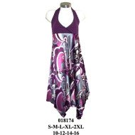 018174 - Molde de Vestido cruzado