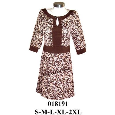 018191 - Molde de Vestido retro corte al talle 018191 - Molde de Vestido retro corte al talle