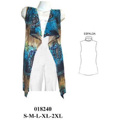 018240 - Molde de Tapado sin mangas