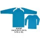 018285 - Molde de Conjunto de football polera escote v con cuello y short 018285 - Molde de Conjunto de football polera escote v con cuello y short