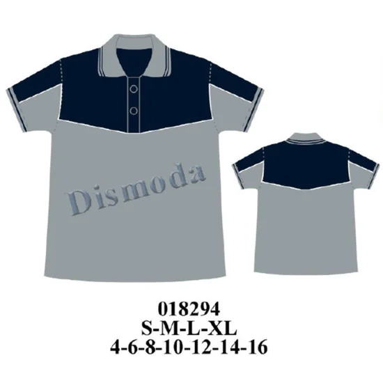 018294 - Molde de Polera con canesú en delantero 018294 - Molde de Polera con canesú en delantero