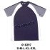 018297 - Molde de Polera manga raglan con cortes